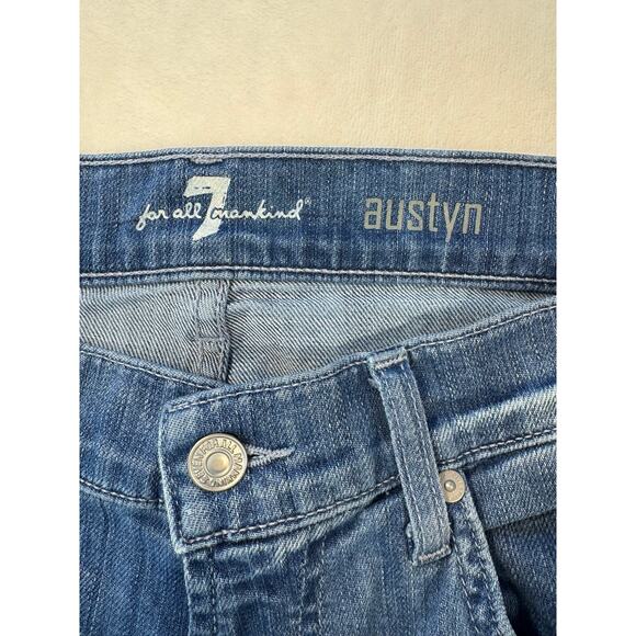 7 Seven For All Mankind Men’s Jeans 32x32 Austyn Relaxed Straight Blue Denim - Picture 3 of 6